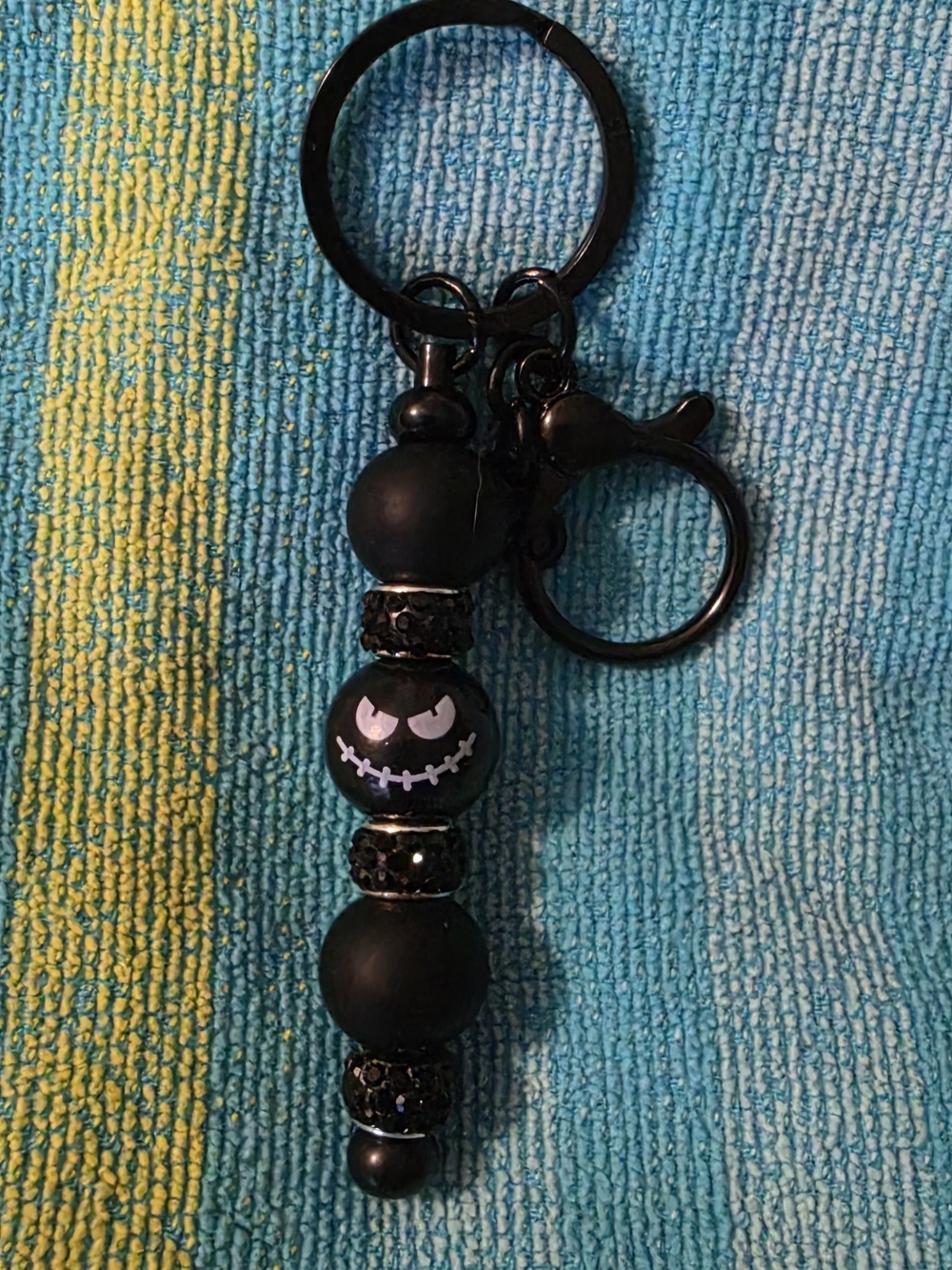 Black Jack Skellington Keychain